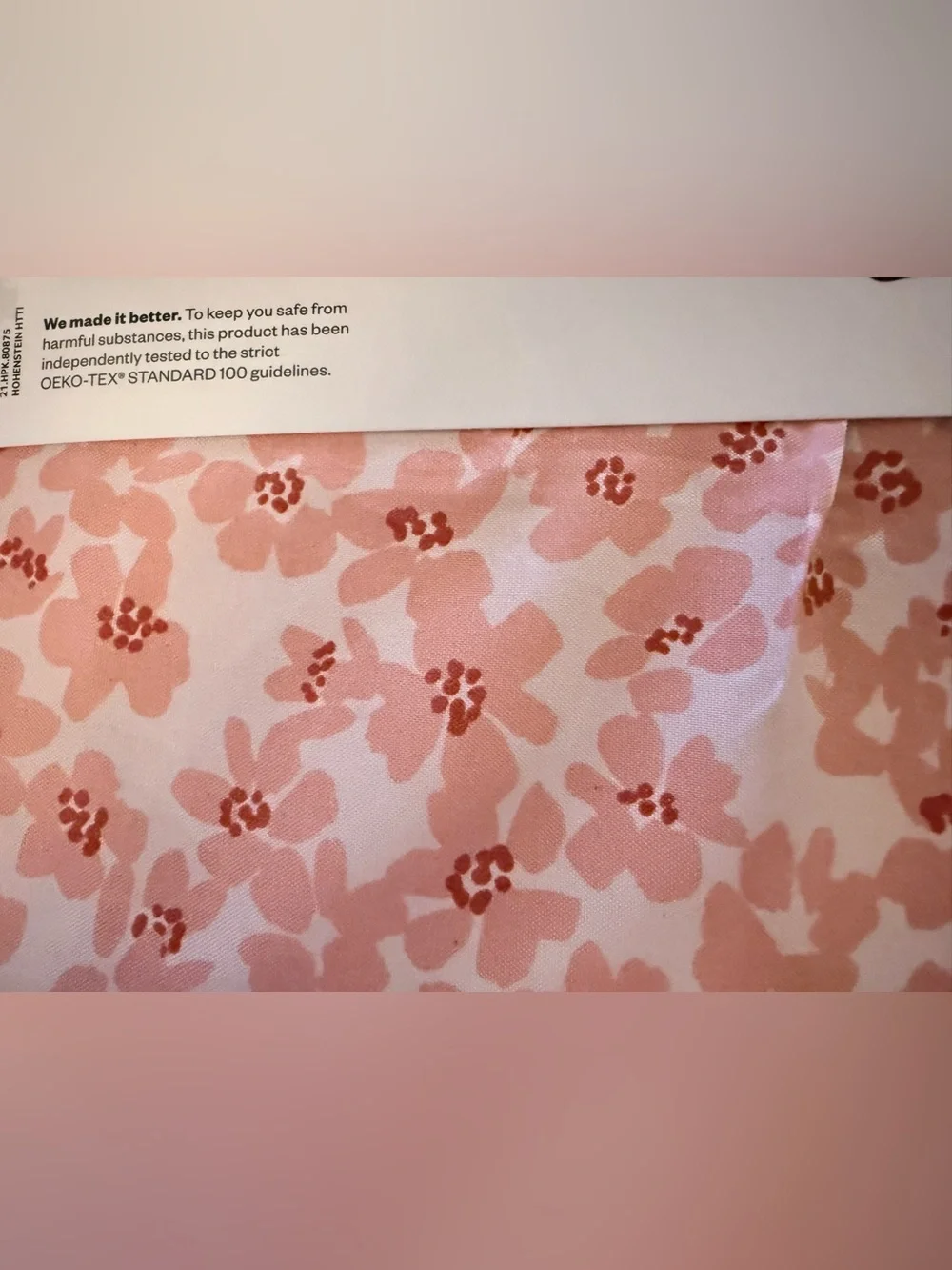 Room Essentials Pink Floral Microfiber Sheet Set Twin XL Twin